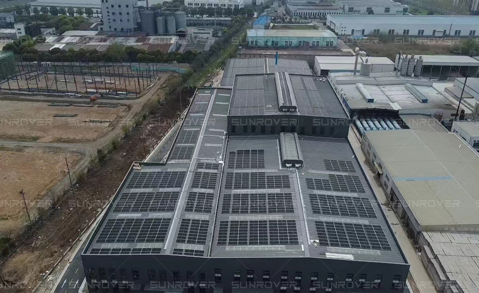 SUNROVER's rooftop distributed PV project in China was successfully connected to the grid