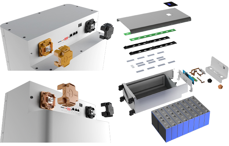 solar battery wall mounted