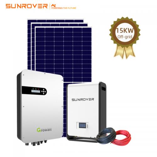 15KW Off-grid Solar Power System for Home Use with Battery