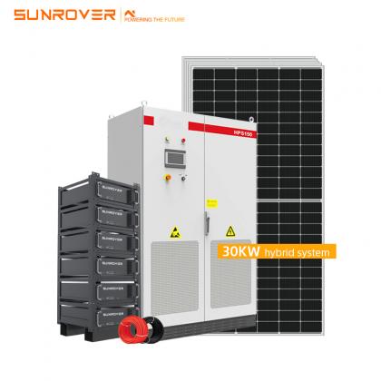 30KW Hybrid solar system