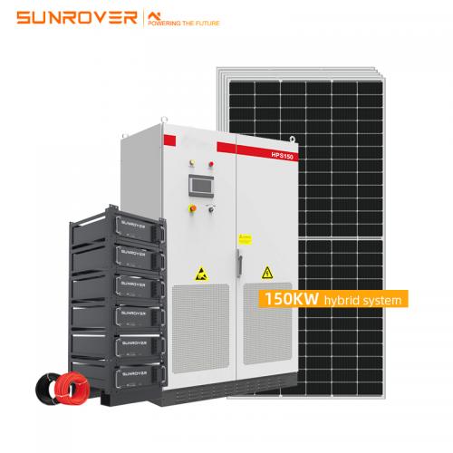 100KW Hybrid solar system