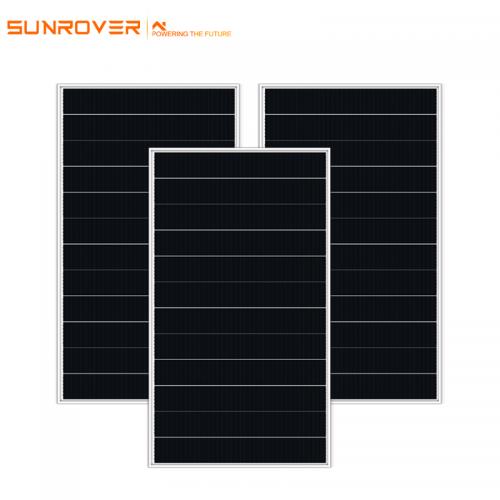 full black sunpower shingled module