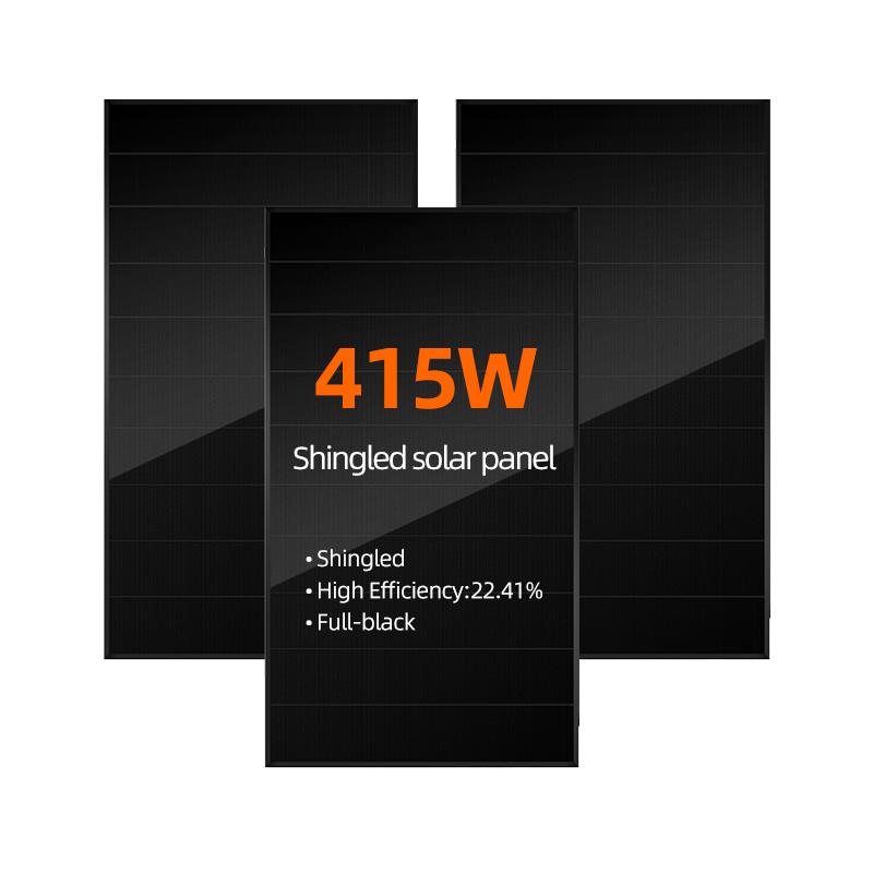 shingled 415w solar panel
