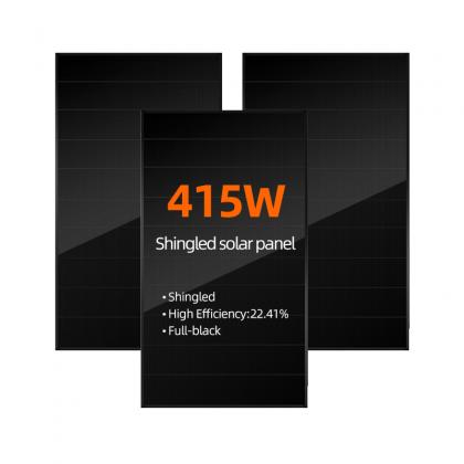 shingled 415w solar panel