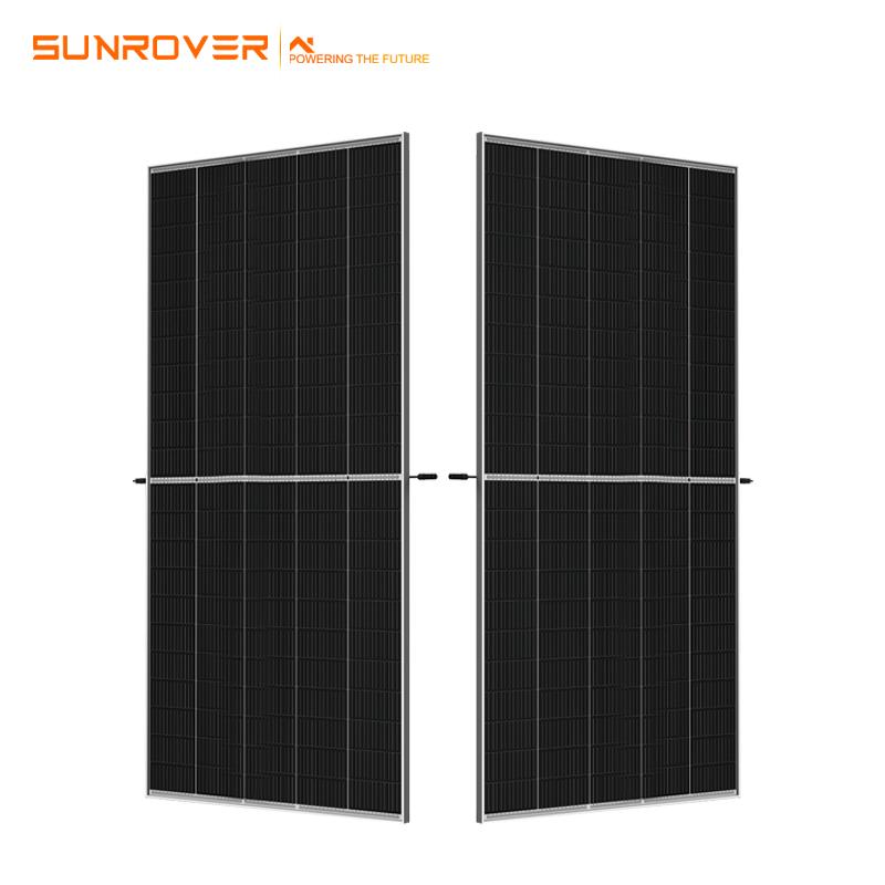 bifacial half cell panel from 535w to 555w