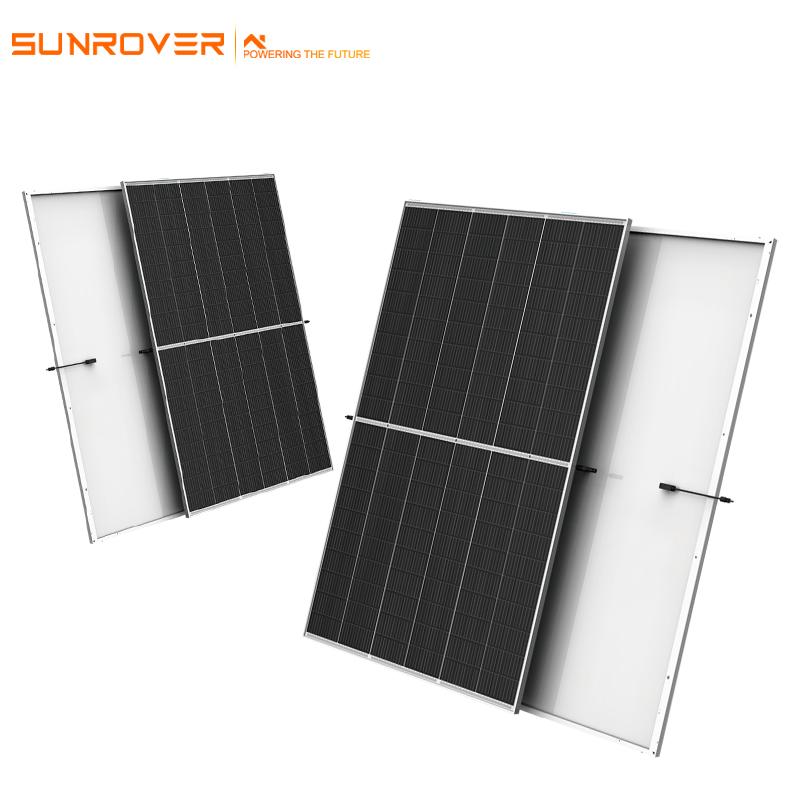 split cell solar panel