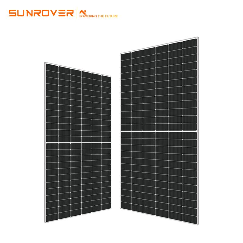 solar panels half cut