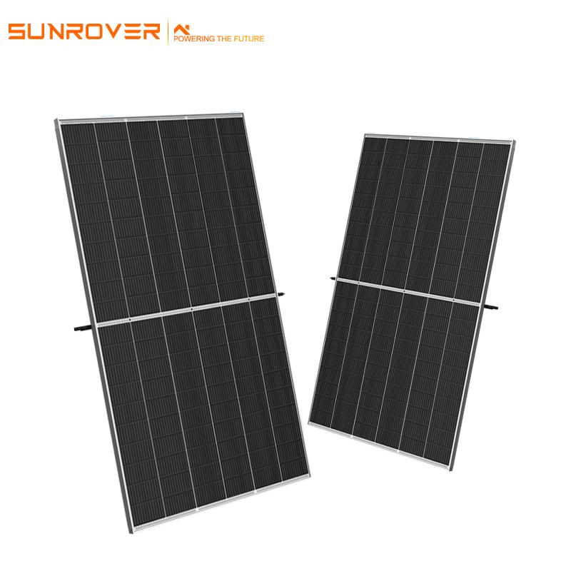 split cell solar panel