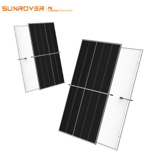 mono perc half cut bifacial solar panels