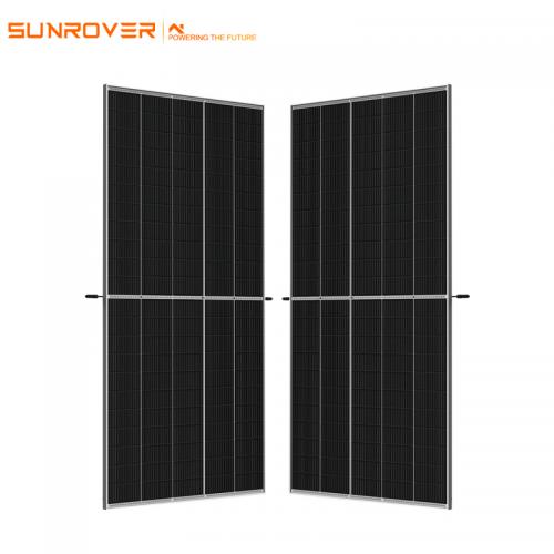 490w solar panel half cells