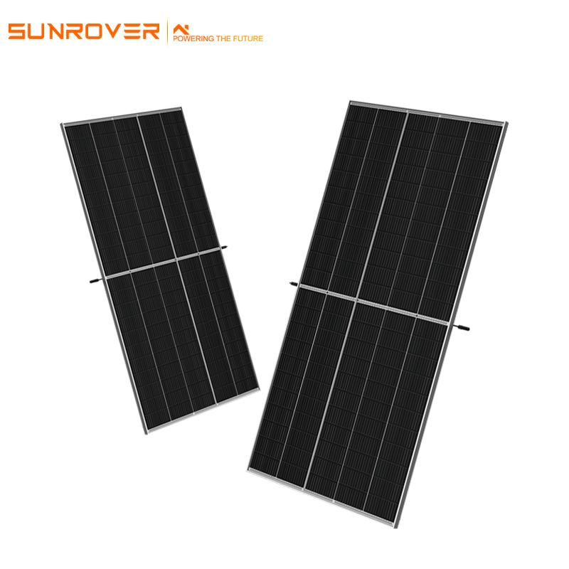 mono perc half cut bifacial solar panels