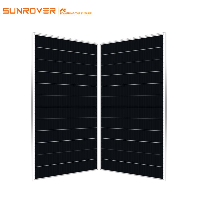 all black solar panel