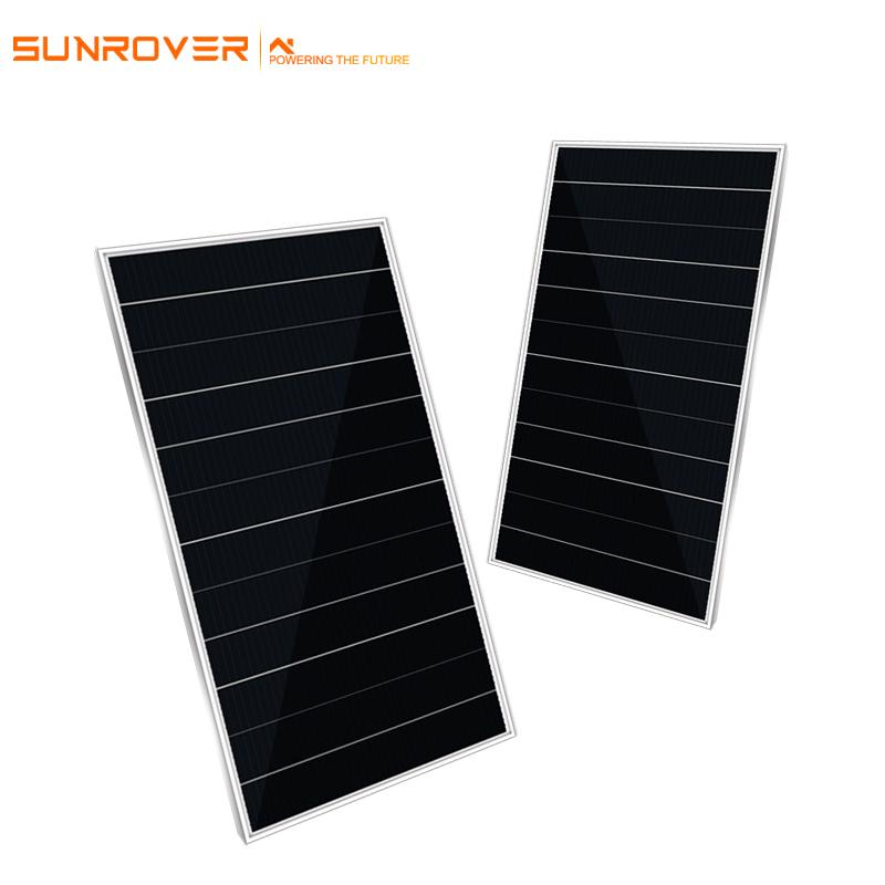 all black mono solar shingles