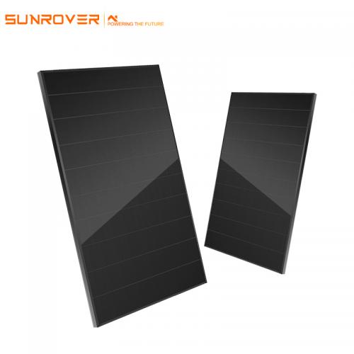 390w full black panel