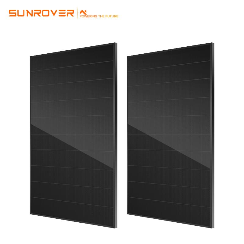 all black 415w shingled solar panel