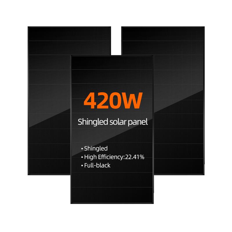Shingled 420w solar panels