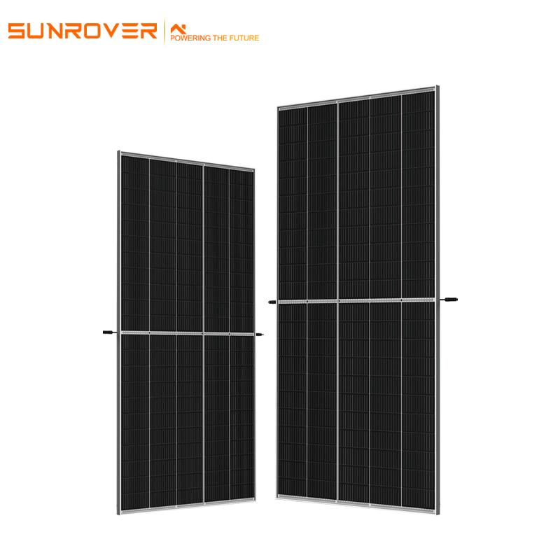 495w half cut solar cells