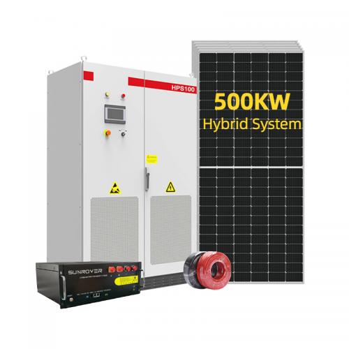 500 kva hybrid solar system