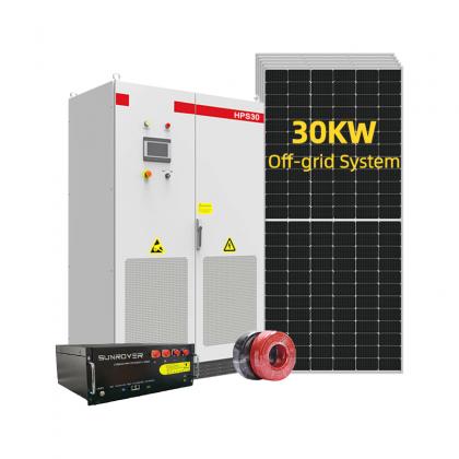 30 kw off grid solar system