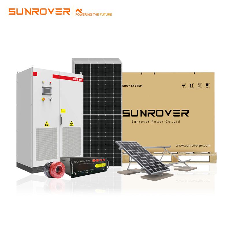 30kw solar and generator hybrid system