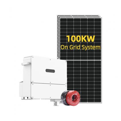 on grid solar system price