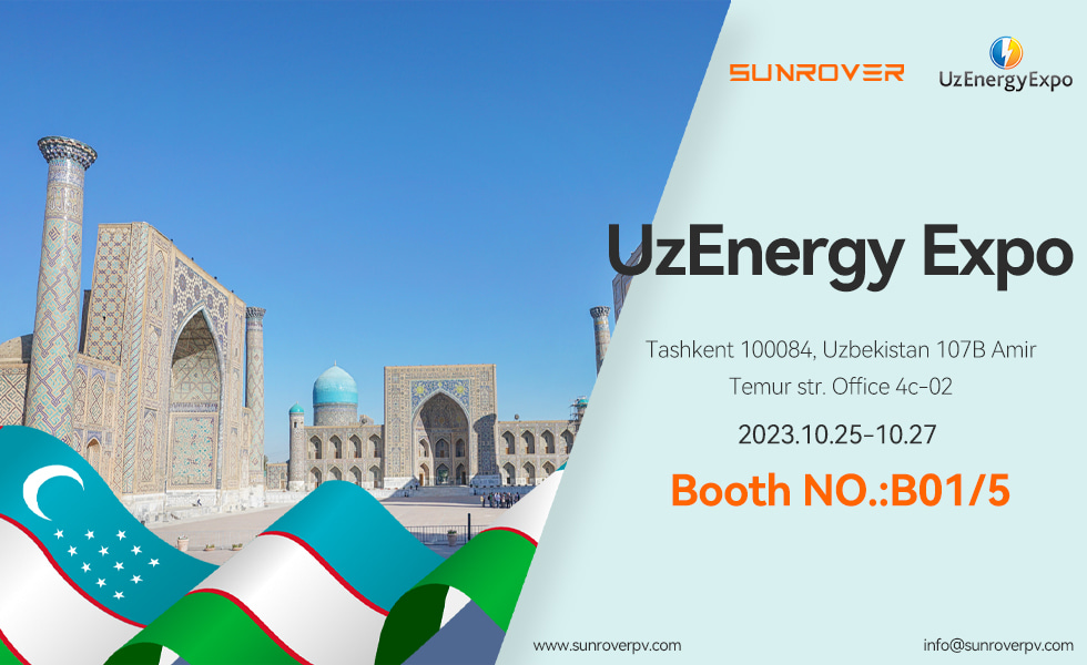 SUNROVER is about to participate in the UzEnergy Expo in Uzbekistan.