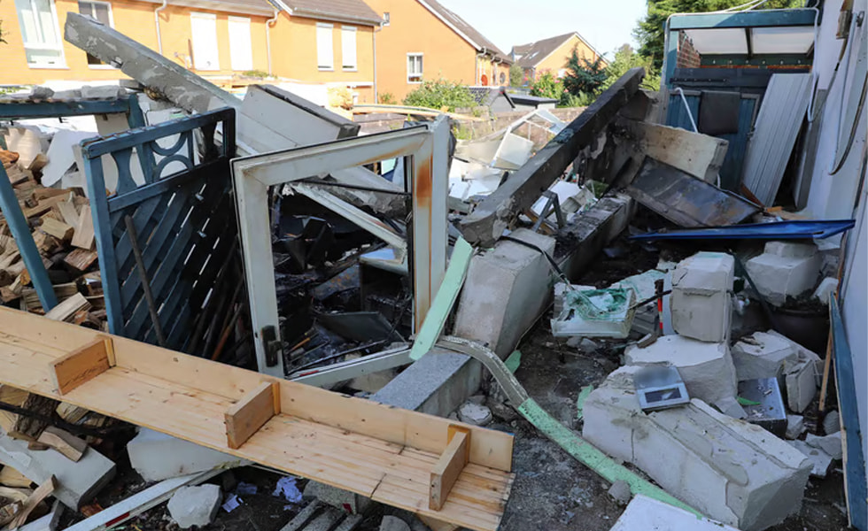 Breaking news! Another residential solar panel has exploded!