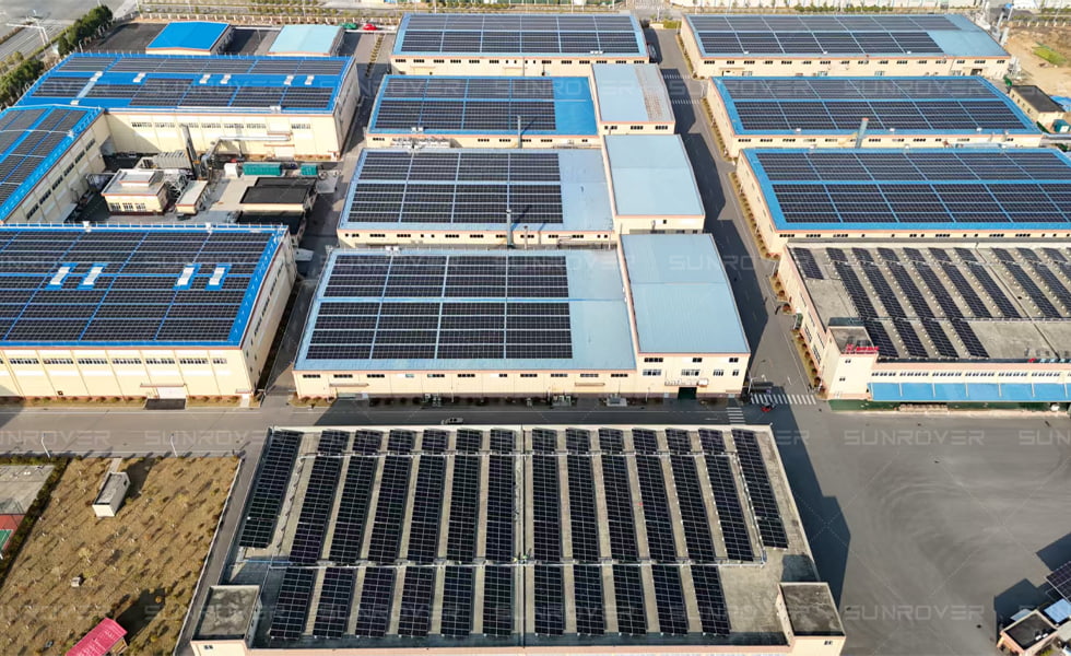 SUNROVER 5.99MW Rooftop Distributed Photovoltaic Project Successfully Connected to the Grid