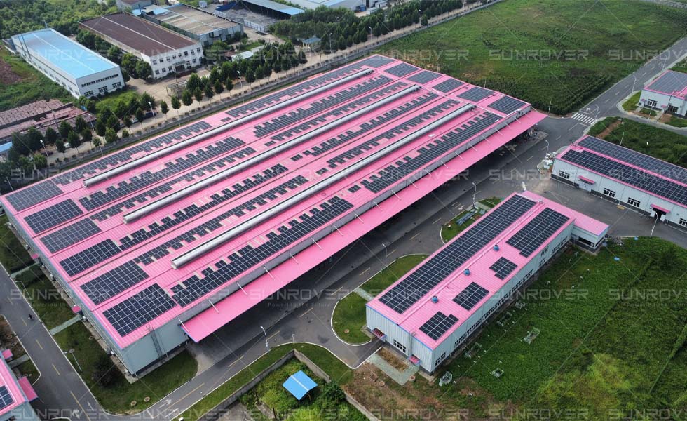 Warmly Congratulate On Sunrover 11.18MW Solar System  Grid-connected Operation Successfully (JAC Phase I ) 