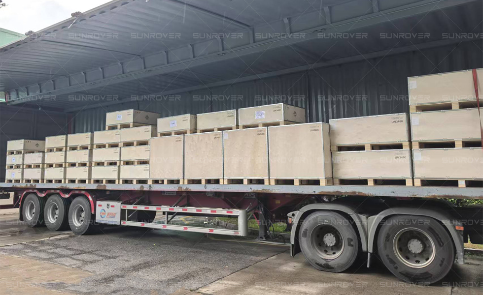 SUNROVER Advances Global Shipments of Quality-Assured 51.2V Lithium Batteries