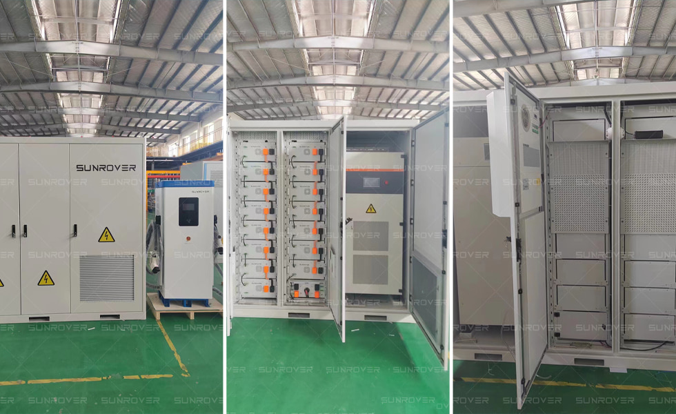 100kw/215kwh energy storage system and charging pile shipped!